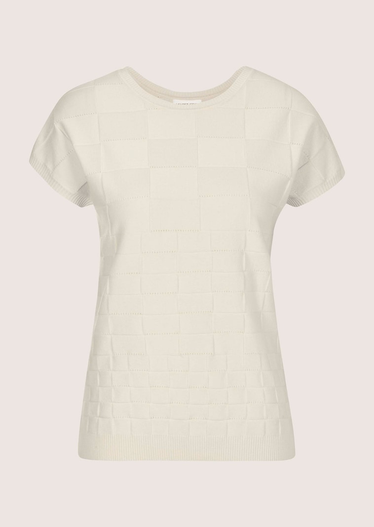 Strickshirt mit ausgefallenem Muster