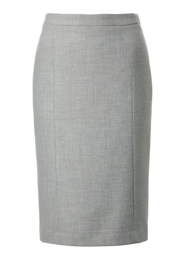 Narrow tweed skirt in easy-care Ceramica fabric
