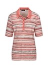 Geringeltes Poloshirt aus Viskose-Jersey thumbnail 6