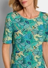 Jersey-Shirt mit U-Boot-Ausschnitt thumbnail 5