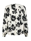 Bluse in modischen Allover Floral thumbnail 3
