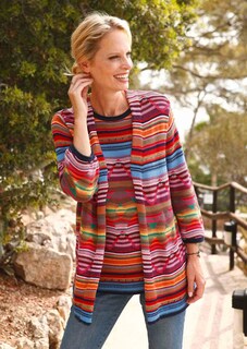 Hoogwaardig jacquard tricot jasje thumbnail 8