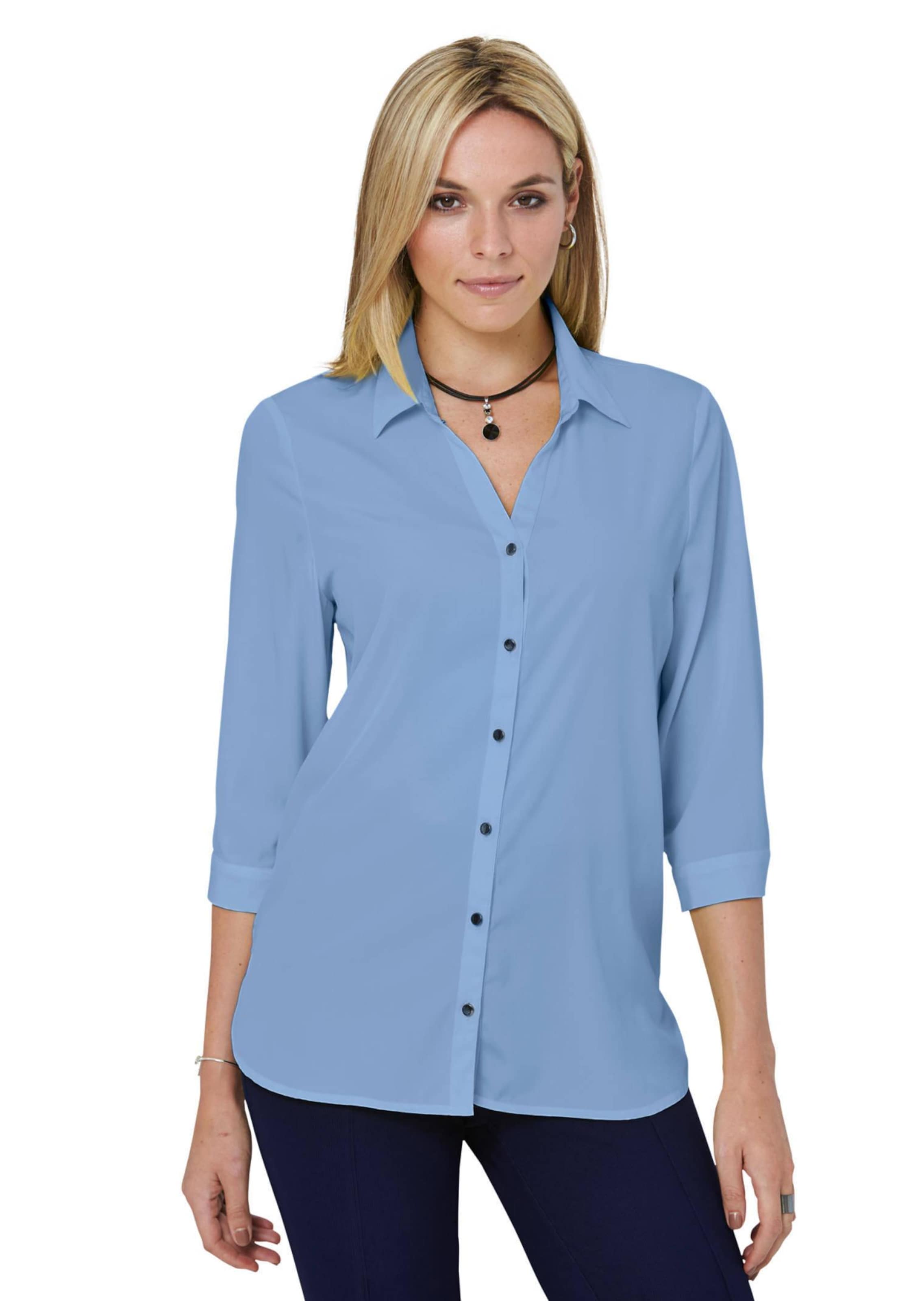 Pflegeleichte Bluse mit 3/4-Arm