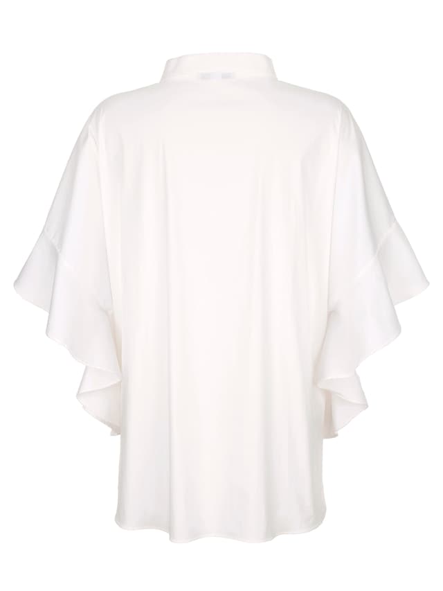 Oversizedbluse mit großem Volantärmel 5