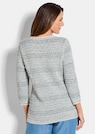 Pullover van structuurtricot met een V-hals thumbnail 3