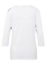 Trageangenehmer Pullover mit aufwendigem Druck und Glitzersteinen thumbnail 3