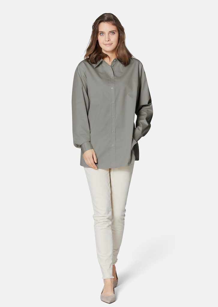 Casual oversized shirt blouse 1