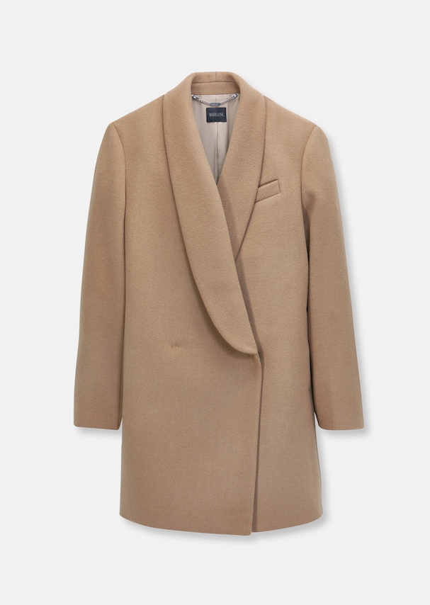 Short coat with shawl collar 5