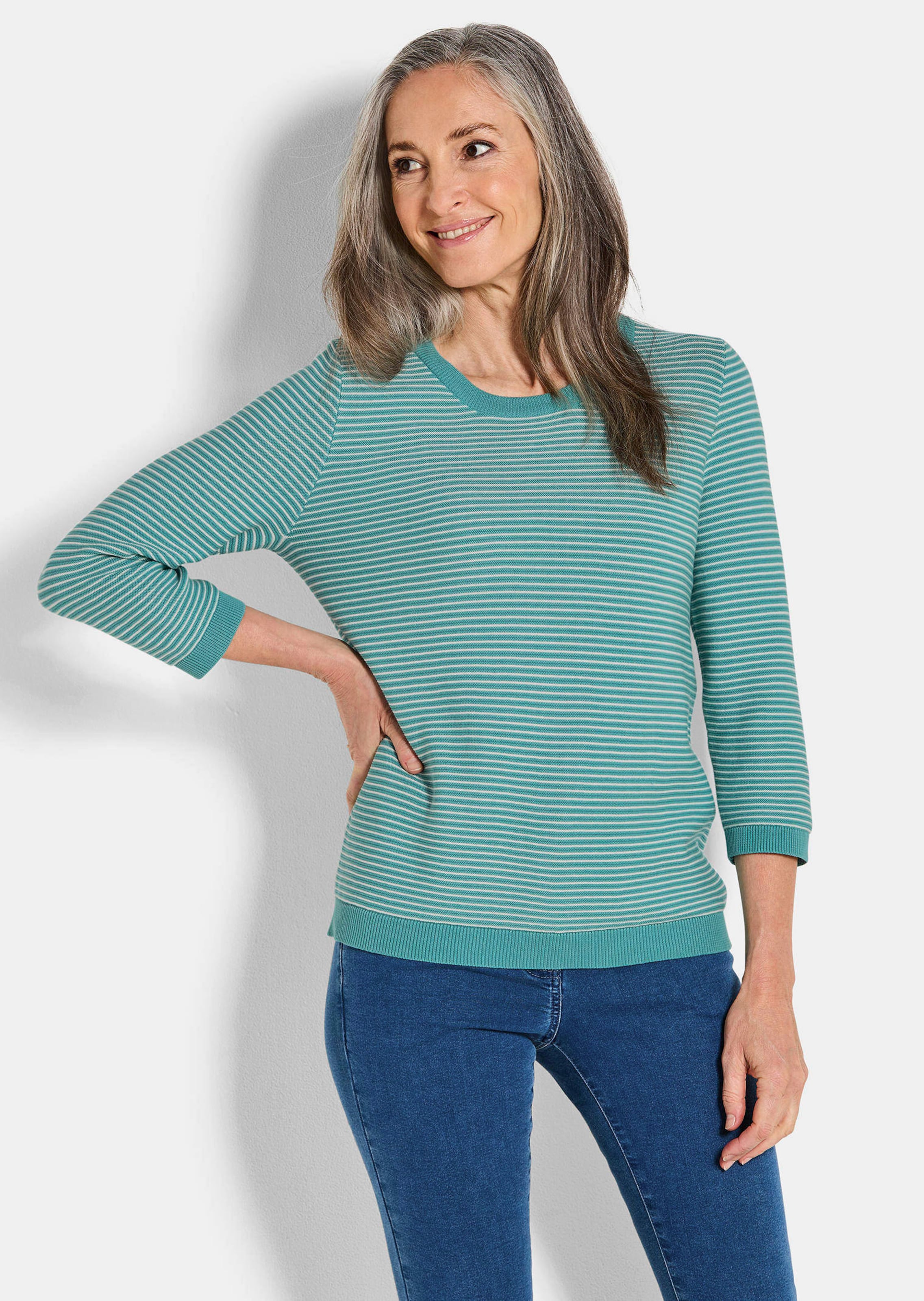 Strickpullover aus Baumwolle