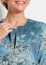 Shirtjacke aus geringeltem Struktur-Jersey thumbnail 5