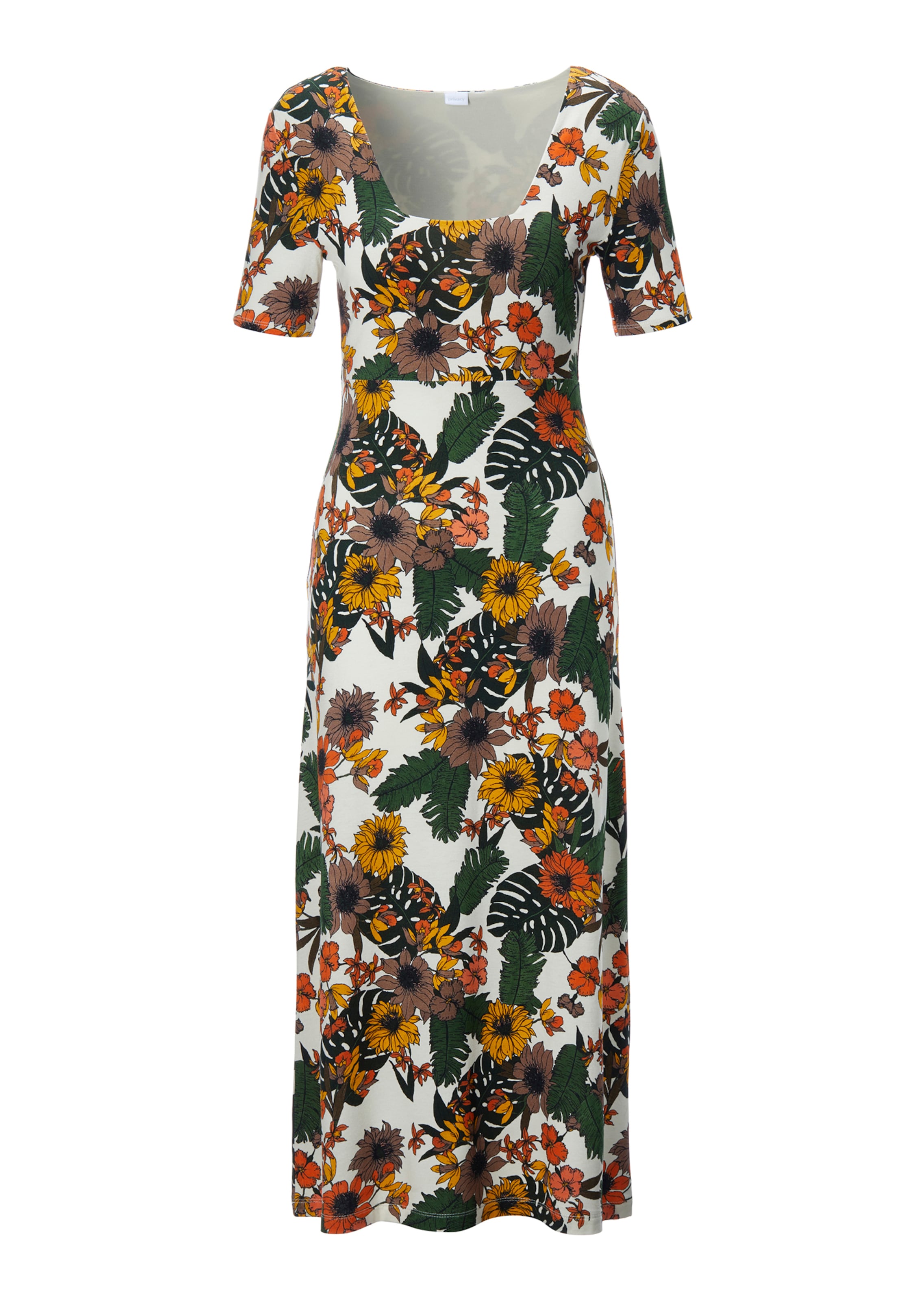 Sommerkleid mit kurzen Ärmeln