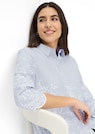 Chemisier pur coton à rayures, avec broderie florale thumbnail 6