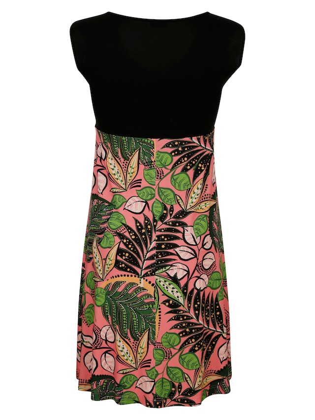 Strandkleid mit grafischem Druck 4