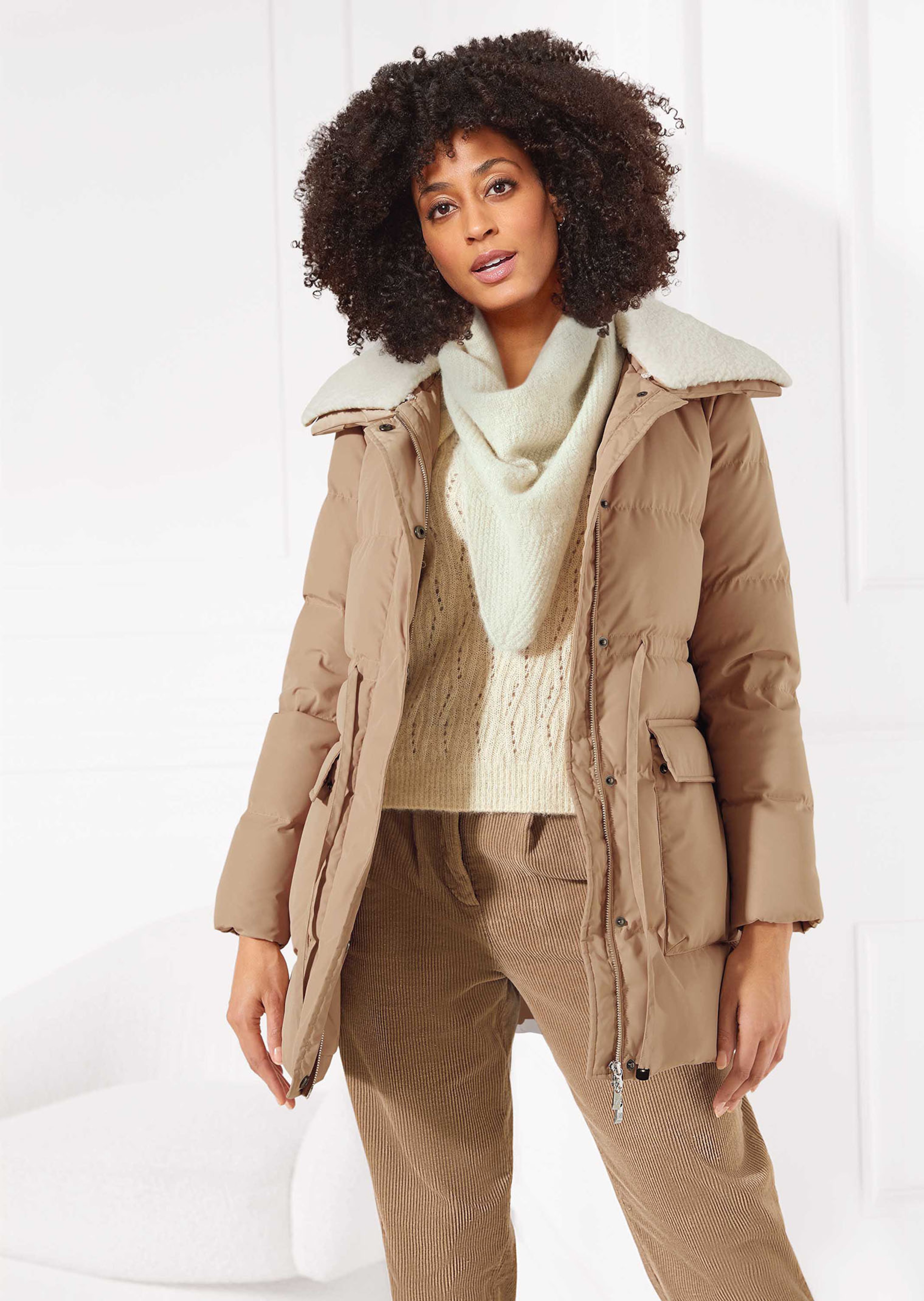 Funktionale Steppjacke