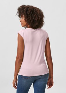 Shirt mit Flügelärmeln und Faltendetail thumbnail 3