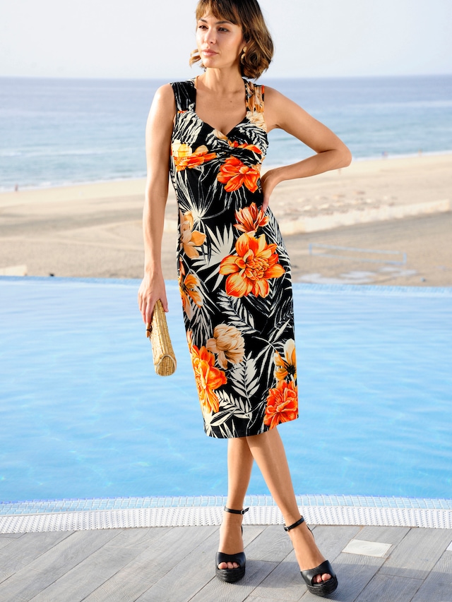 Strandkleid mit Blumendruck 6