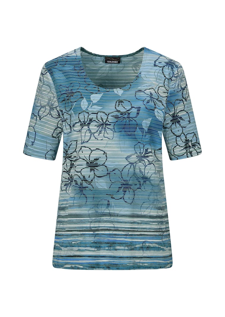 T-shirt en jersey avec motif à rayures