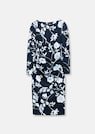 Kleid mit Blütendruck und Raffung thumbnail 6