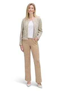 Bouclé-Cardigan mit Reißverschluss thumbnail 2