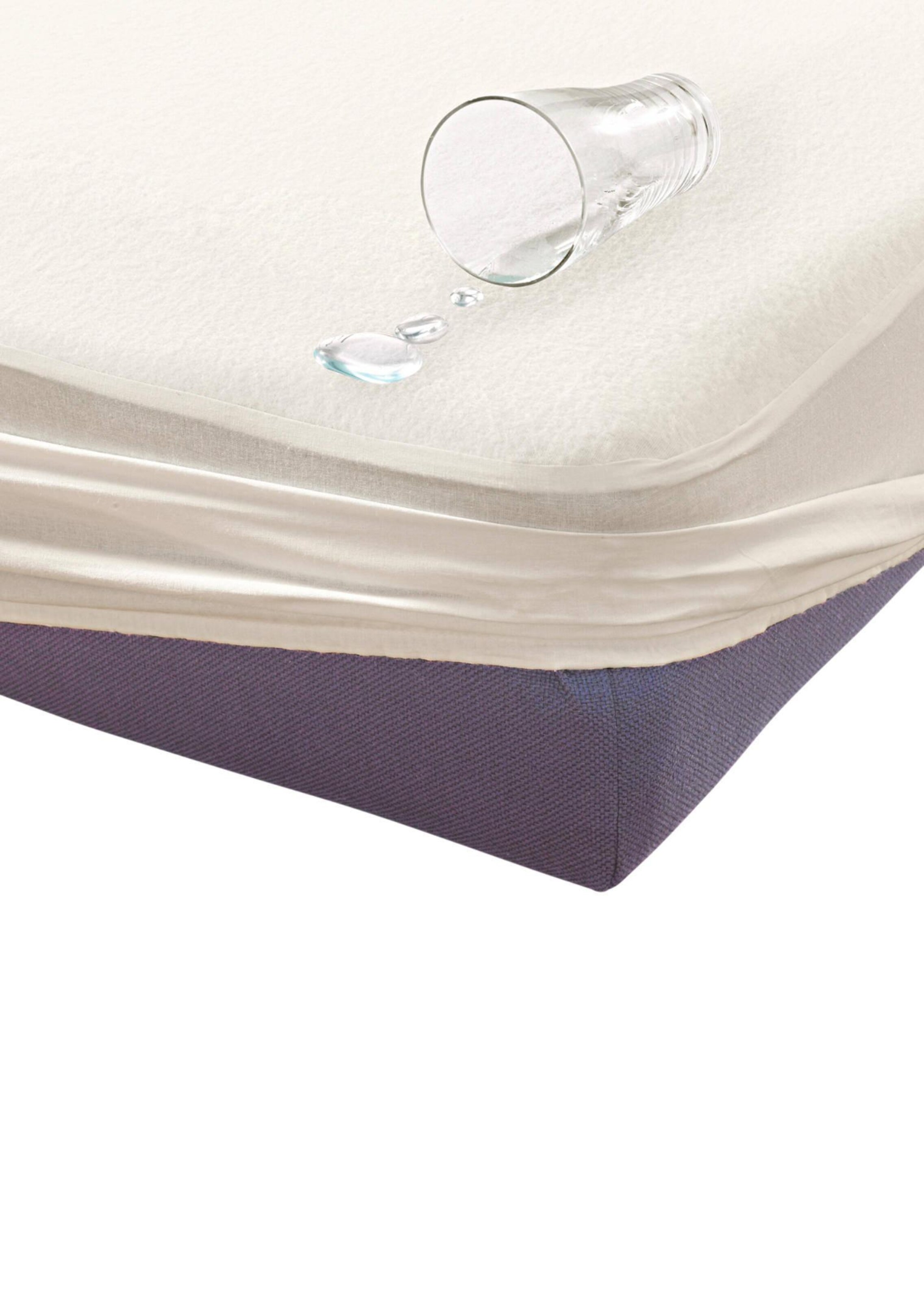 Drap-housse imperméable - blanc - Gr. 160 x 200 cm de Goldner Fashion