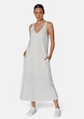 Ärmelloses Trägerkleid mit Taschen thumbnail 2