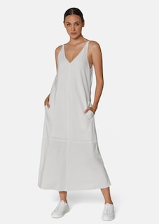 Ärmelloses Trägerkleid mit Taschen thumbnail 2