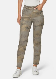 Jeans mit Animalprint thumbnail 1
