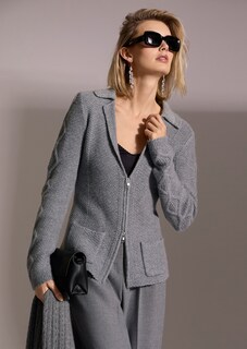 Kaschmir-Blazer mit Zopfpartien thumbnail 7