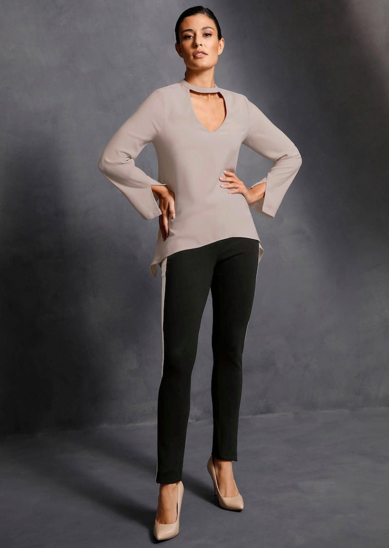 Oversizedbluse mit Cutout