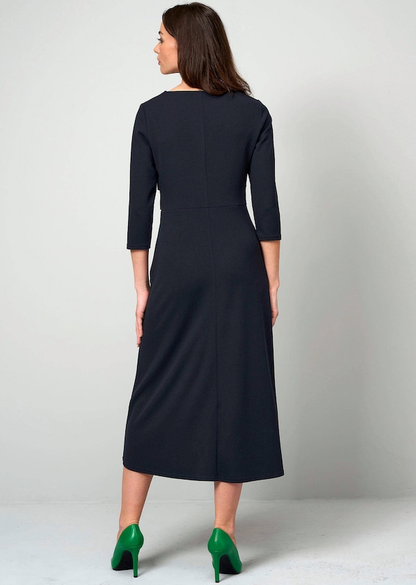 Jerseykleid mit Wickeloptik 2