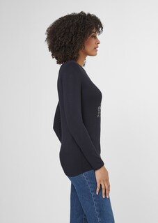 Longsleeve-Shirt mit Unikat-Print thumbnail 4