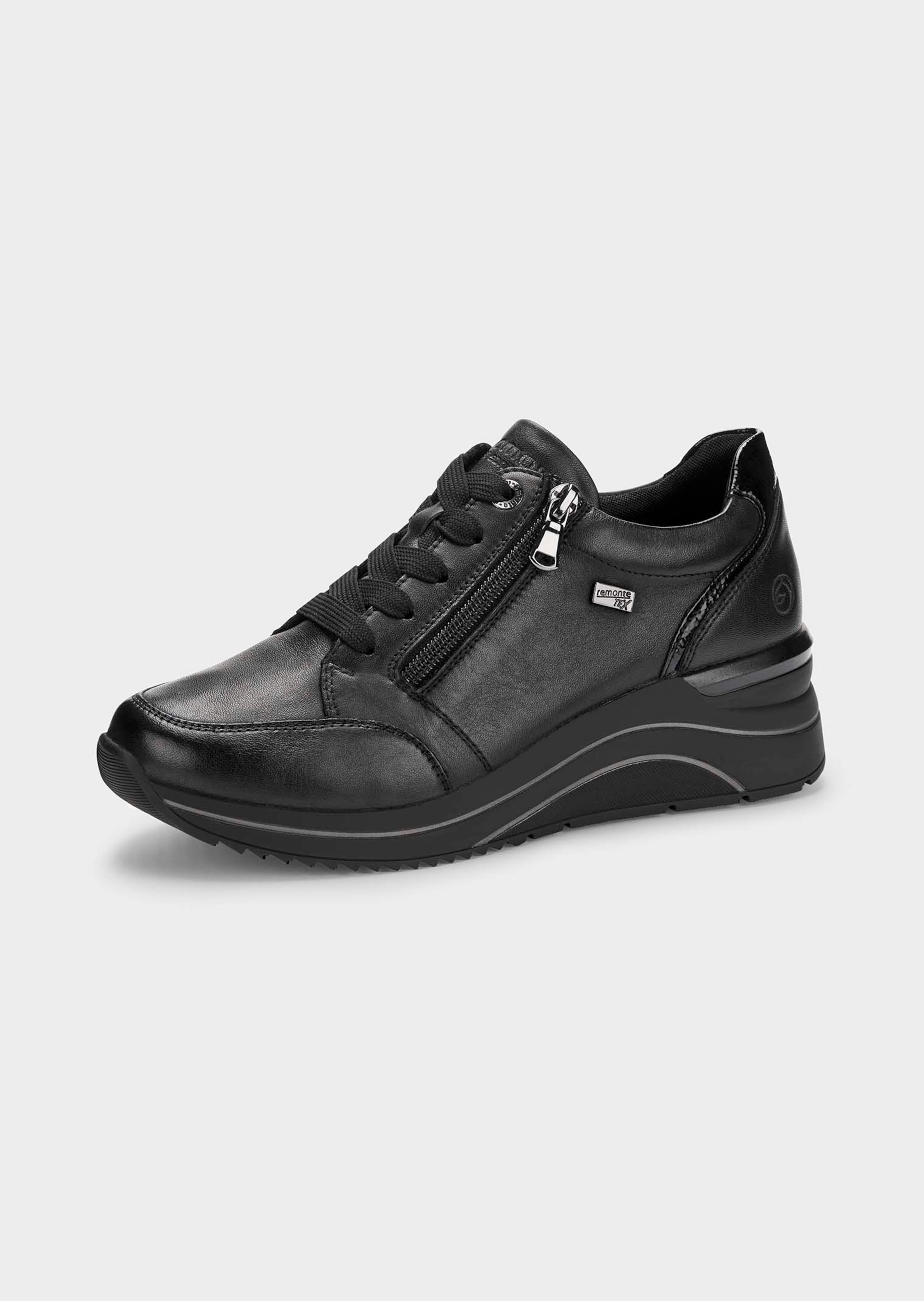 Waterafstotende sneakers van leer