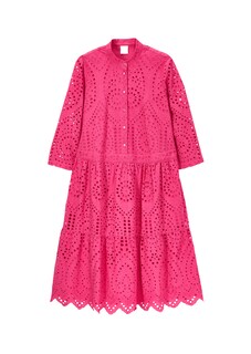 Hemdblusenkleid mit Madeira-Spitze thumbnail 6