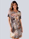 Shirtkleid allover Animaldessin thumbnail 2