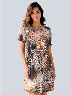 Shirtkleid allover Animaldessin thumbnail 2