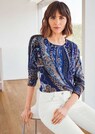 Langarm-Pullover mit Paisley-Muster thumbnail 7