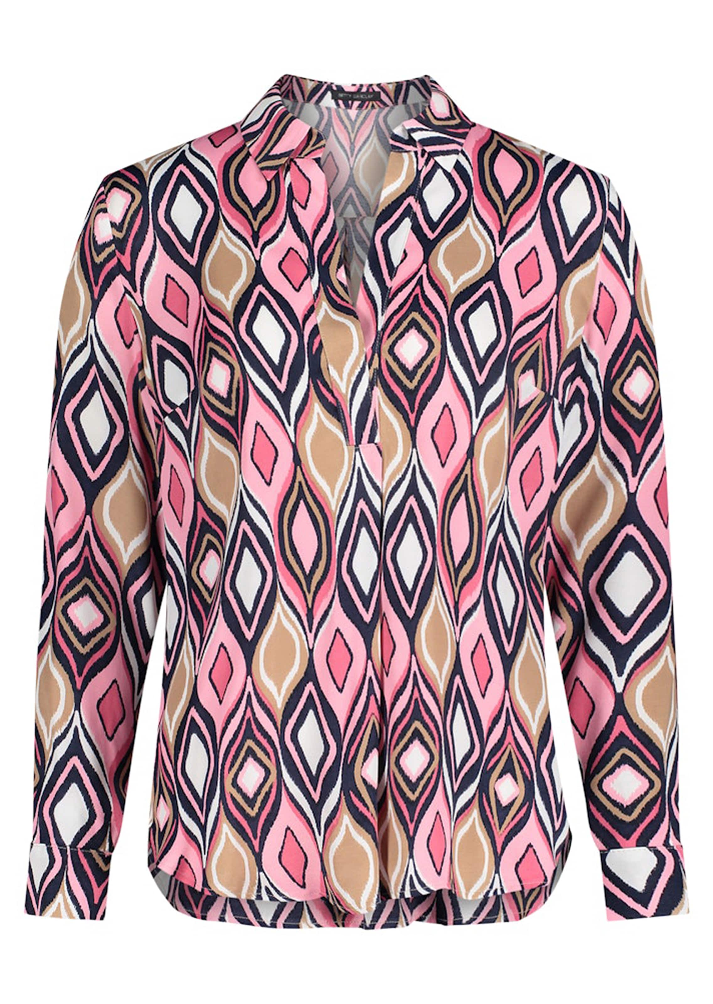 Edle Tunikabluse aus Viskose-Satin