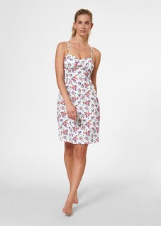 Bandeau-Strandkleid mit Blütenprint thumbnail 2