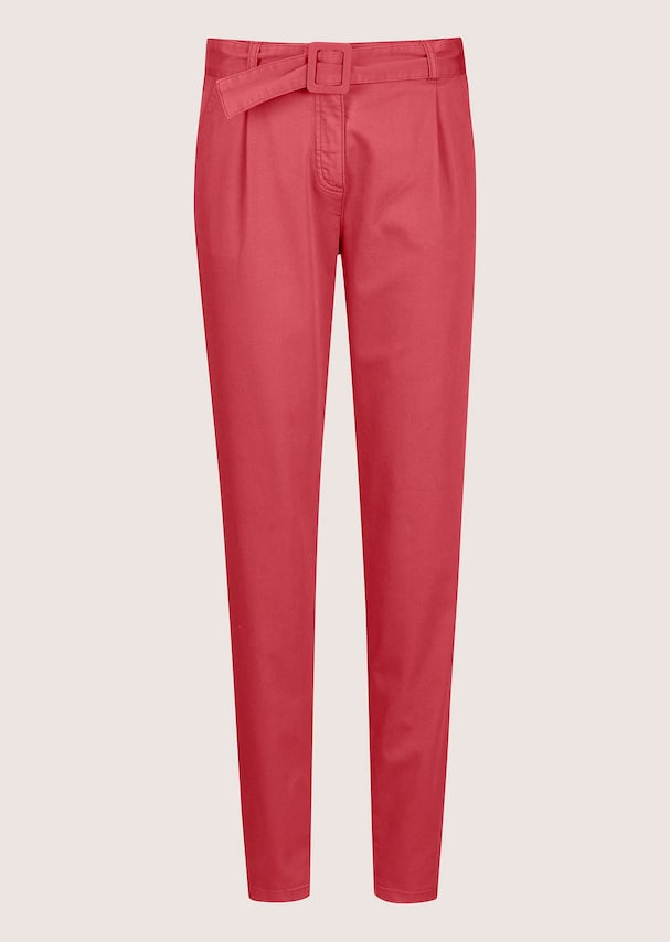 Karotten-Jeans mit Bundfalten 5