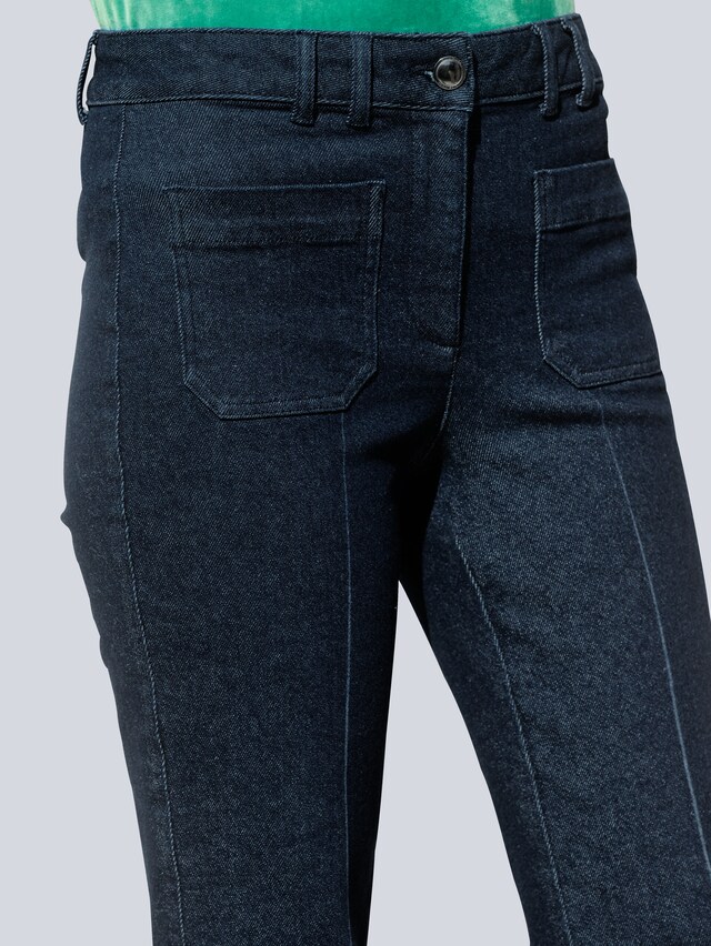Jeans mit weitem Bein 2