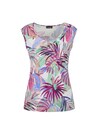 Jersey topje met palmenprint thumbnail 6