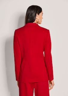 Blazer mit Reverskragen in leicht verlängerter Form thumbnail 3