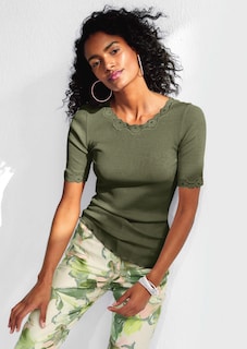 Shirt mit Spitze thumbnail 2