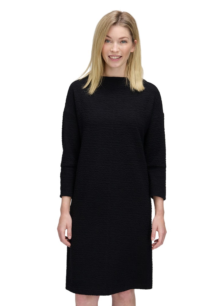 Jerseykleid mit 3D-Struktur