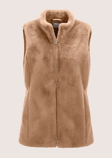 Faux fur gilet thumbnail 6