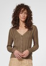 Strickjacke mit Leinen thumbnail 1