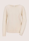 Pullover mit Kaschmir und Strukturstrick thumbnail 6