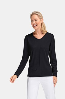 Mutkaton neulepusero V-pääntiellä thumbnail 5