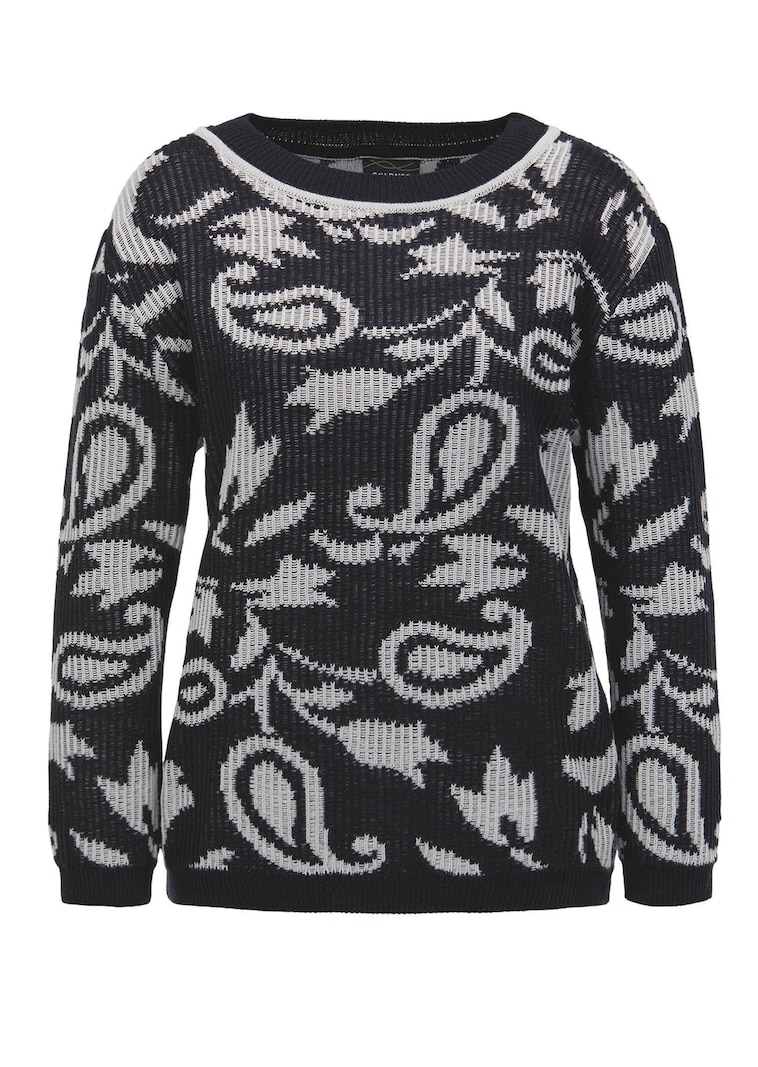 Tricot pullover van jacquard