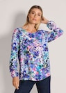 Bluse mit Blumenprint thumbnail 1